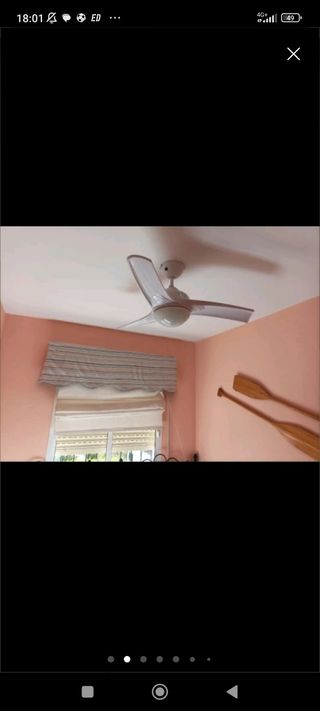 MONTAJE VENTILADORES TECHO