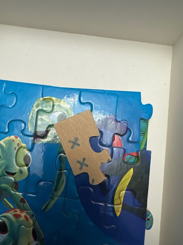 Puzzle nemo 2x50. Madera.
