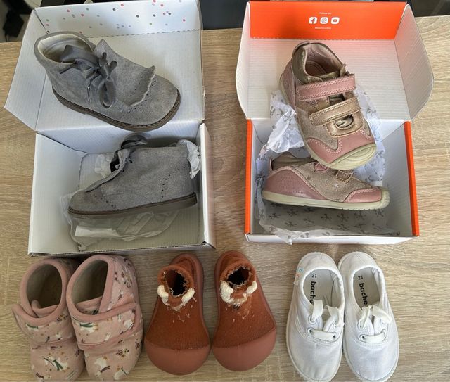 Lote 5 pares Zapatos Tallas 19 a 21 biomechanics