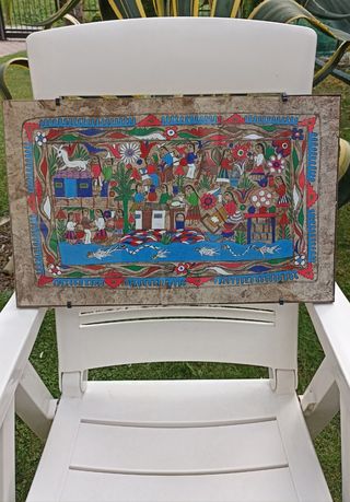 Quadro su papiro messicano