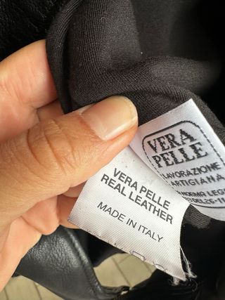 Gibbotto in pelle uomo