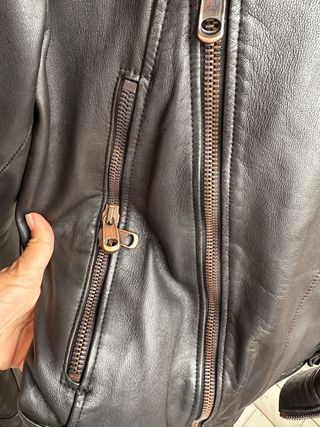 Gibbotto in pelle uomo