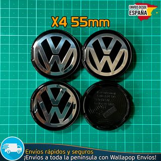 4 Tapacubos Volkswagen 55mm Tapa Buje 6N0601171BXF