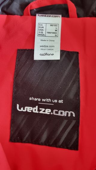 Chaqueta esquí hombre