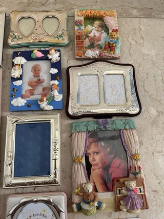 Set 16 cornici in argento nuove