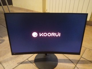 Monitor da gaming curvo 24 pollici