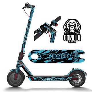 Vinilo Redbull turquesa + base para Xiaomi