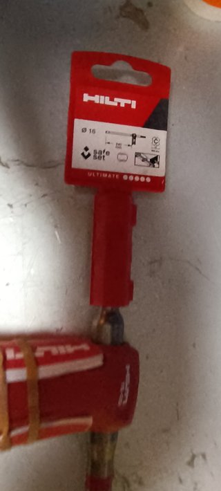 Broca hilti de taladro hueco