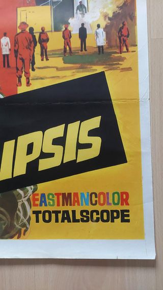 Cartel original 087, misión Apocalipsis (1966)