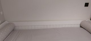 Cama nido madera lacada en blanco