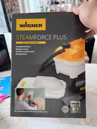 WAGNER Depurador de papel pintado a vapor