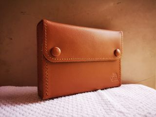 Custodia in vera pelle per carte da gioco Modiano