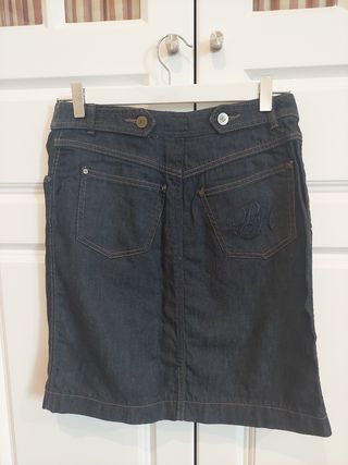 Mini falda Vaquera con botones