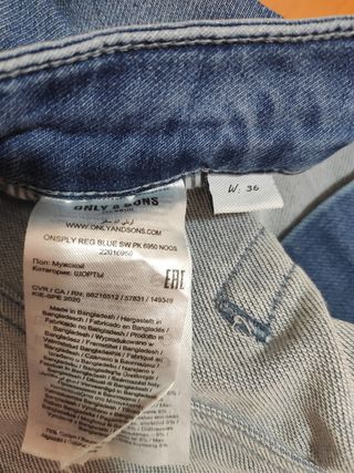 Pantalón corto vaquero W36