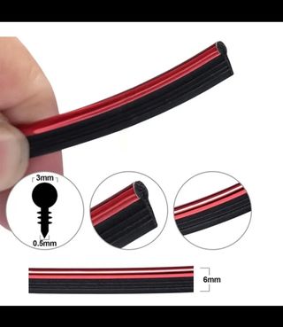 3 Metri di Strisce decorative per auto