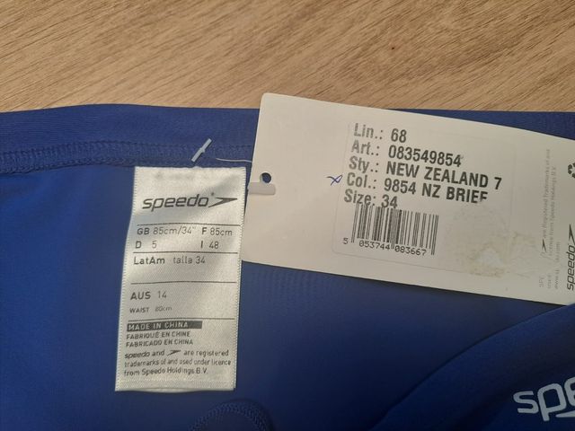 Bañador Speedo Nueva Zelanda