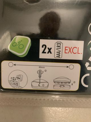 Luz trasera bicicleta led dunlop