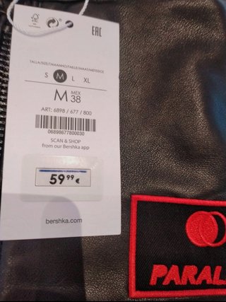 Bershka Cazadora racer. S, M, L y XL. NUEVA. New