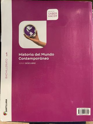 Historia del mundo contemporáneo 1 Bachillerato