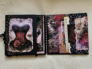 Journal album Halloween steampunk