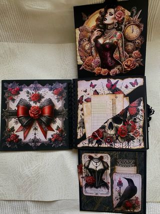 Journal album Halloween steampunk