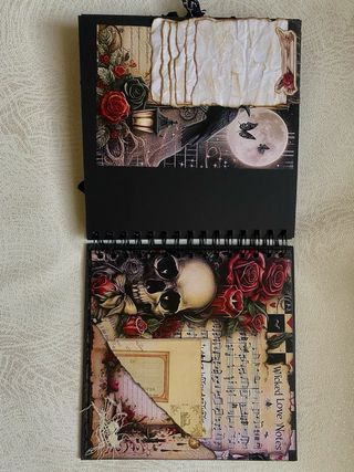 Journal album Halloween steampunk