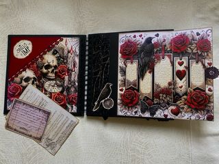 Journal album Halloween steampunk