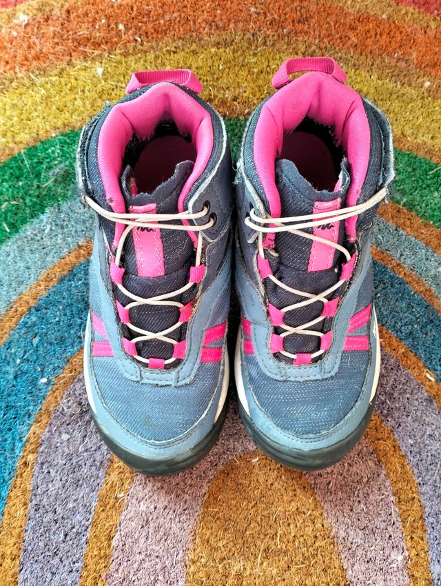 Botas senderismo quechua  niña 29