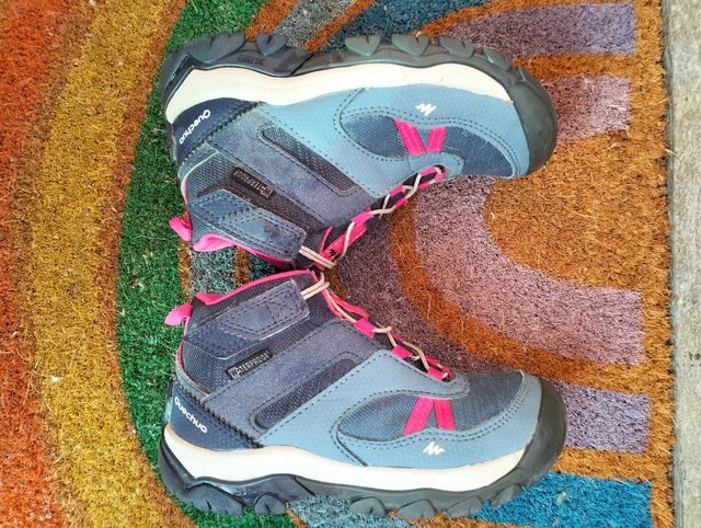 Botas senderismo quechua  niña 29