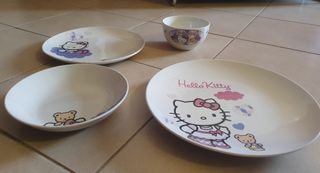 Piatti hellokitty da collezione