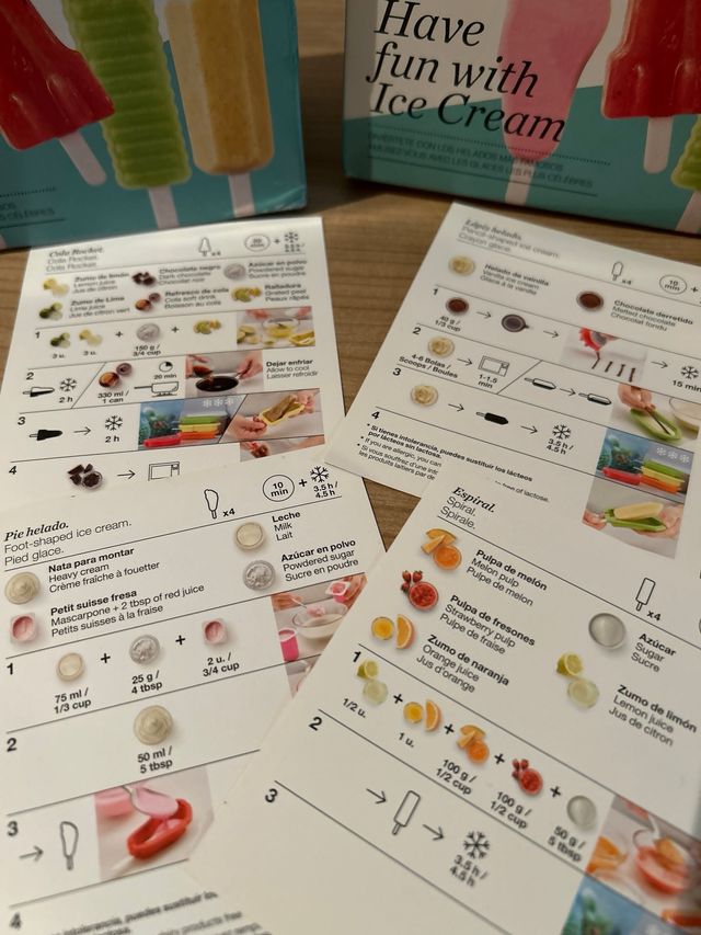 Moldes helados lekue