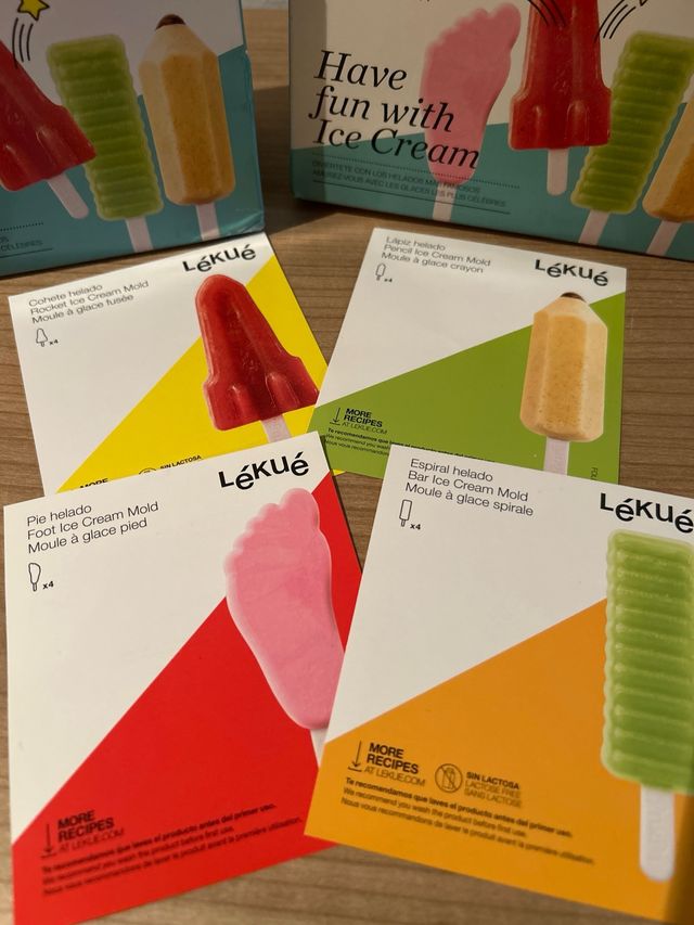 Moldes helados lekue