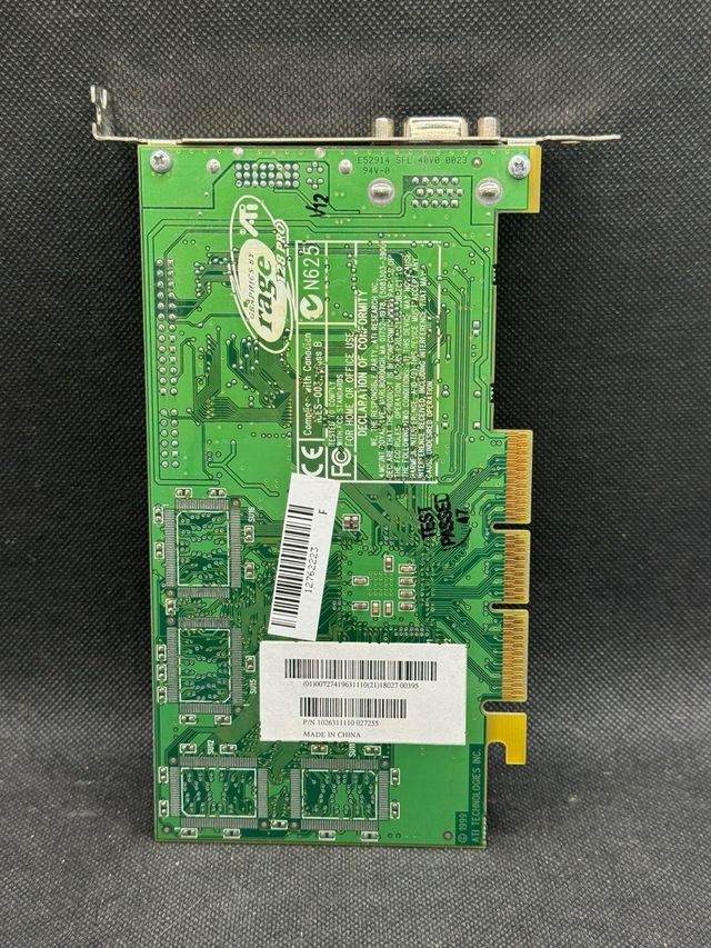 Tarjeta grafica ati rage 128 pro 1999
