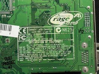 Tarjeta grafica ati rage 128 pro 1999