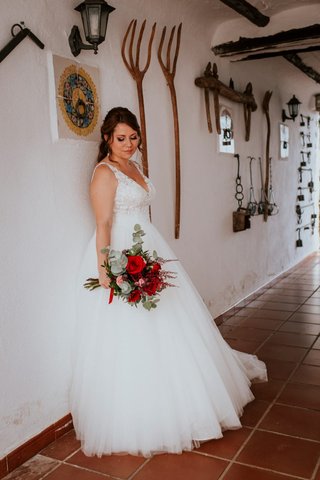 Vestido novia talla 40 aprox