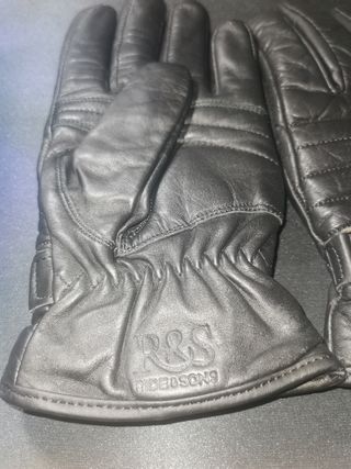 Guantes DE piel moto RIDESONS