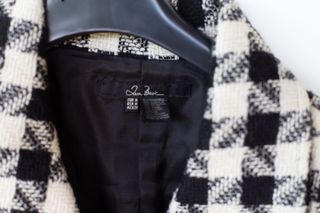 Blazer cinturón mezcla lana Zara talla s