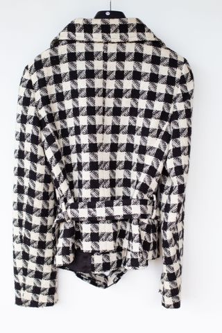 Blazer cinturón mezcla lana Zara talla s