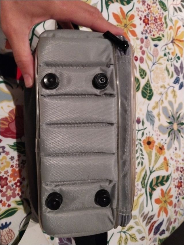 Bolsa Benetton cámara fotos