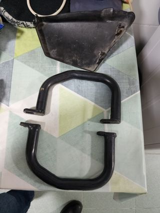 Accesorios de motos,horquillas etc..Yamaha sr 250