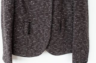 Blazer corta cinturón Zara talla s