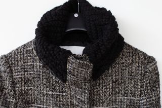 Blazer cinturón mezcla lana Zara talla s