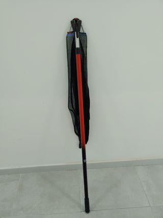CAÑA DE PESCA Y RED TELESCOPICA
