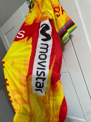 Traje seleccion española ciclismo 