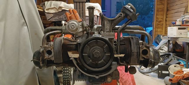 Motor volkswagen t2, escarbat