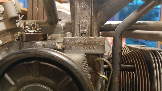 Motor volkswagen t2, escarbat