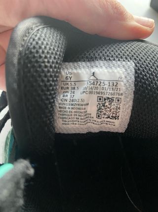 Nike Air Jordan Mid azules