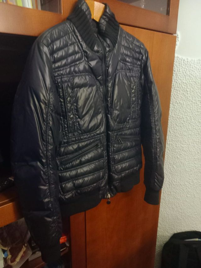 Piumino Moncler uomo, colore blu, taglia 3