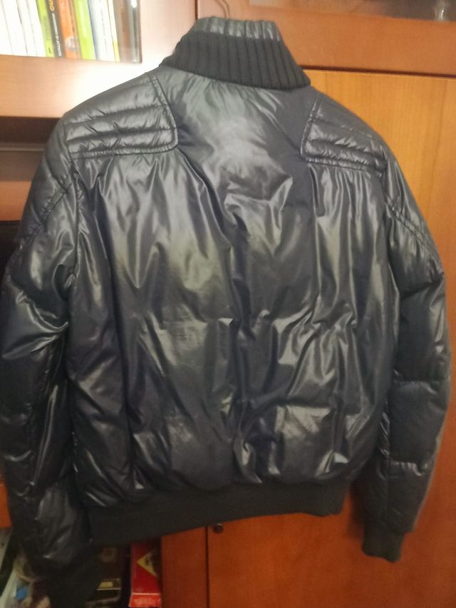Piumino Moncler uomo, colore blu, taglia 3