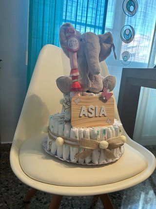 Tarta Elefante Pañales